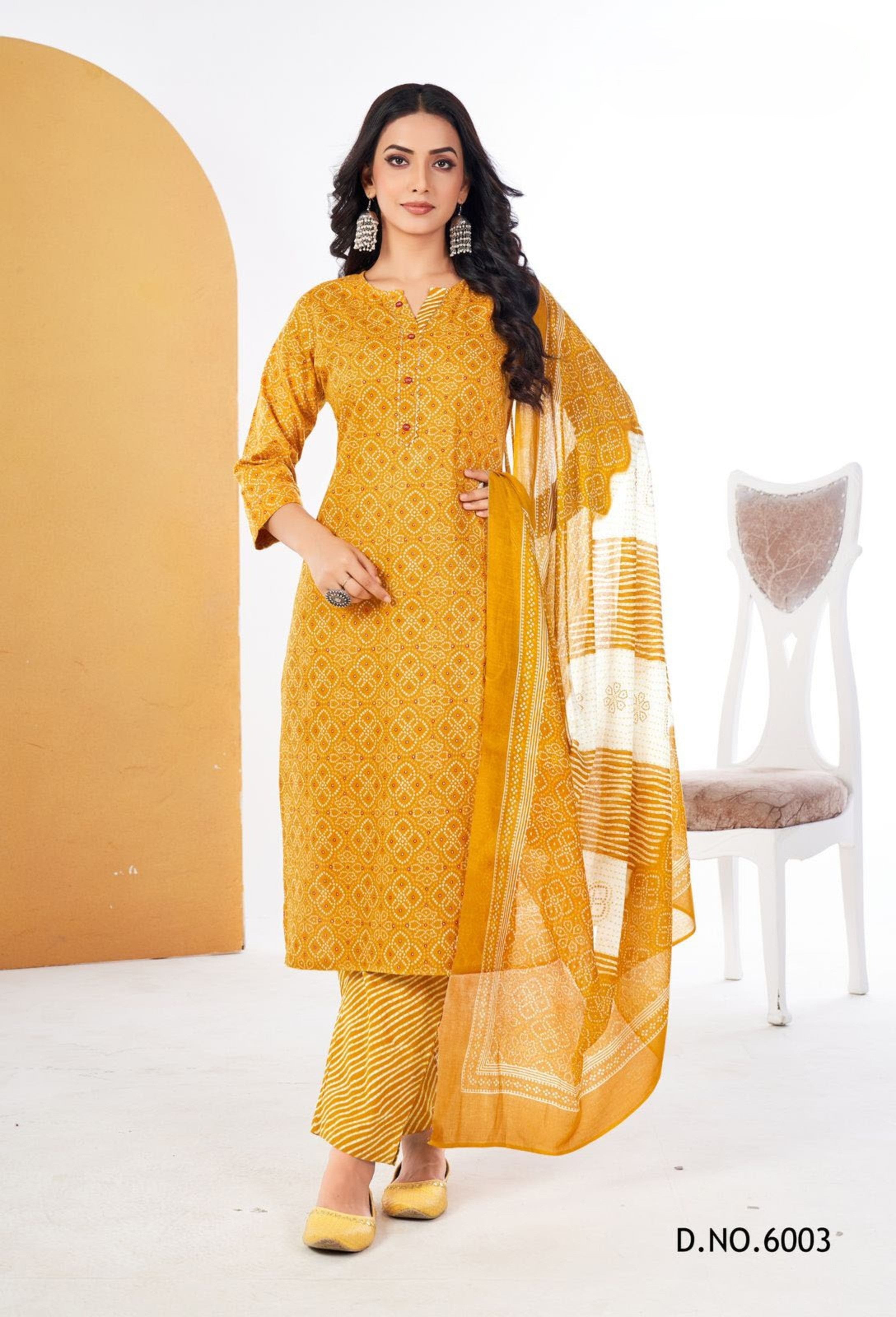 Jaipuri dupatta with suit hotsell